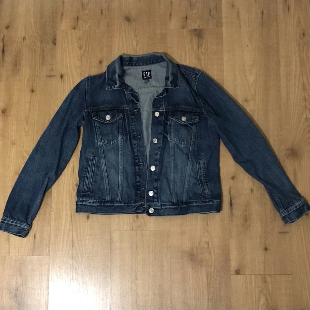 Classic Gap Dark Wash Jean Jacket